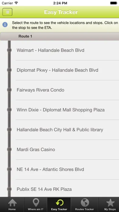 Hallandale Beach Minibus سکرین شاٹس