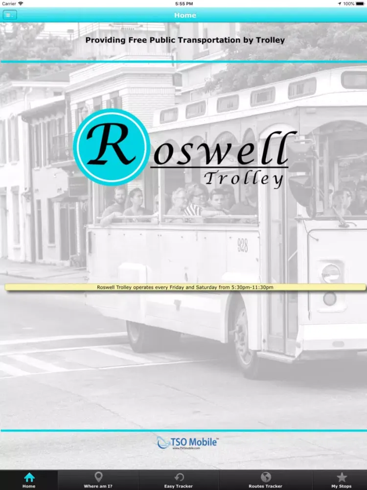 Roswell Trolley iPad 應用截圖