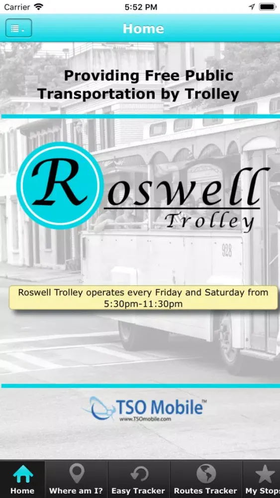 Roswell Trolley應用截圖