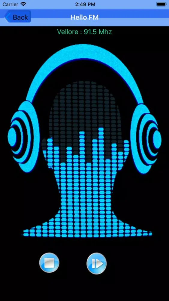 Tangkapan layar HelloFM