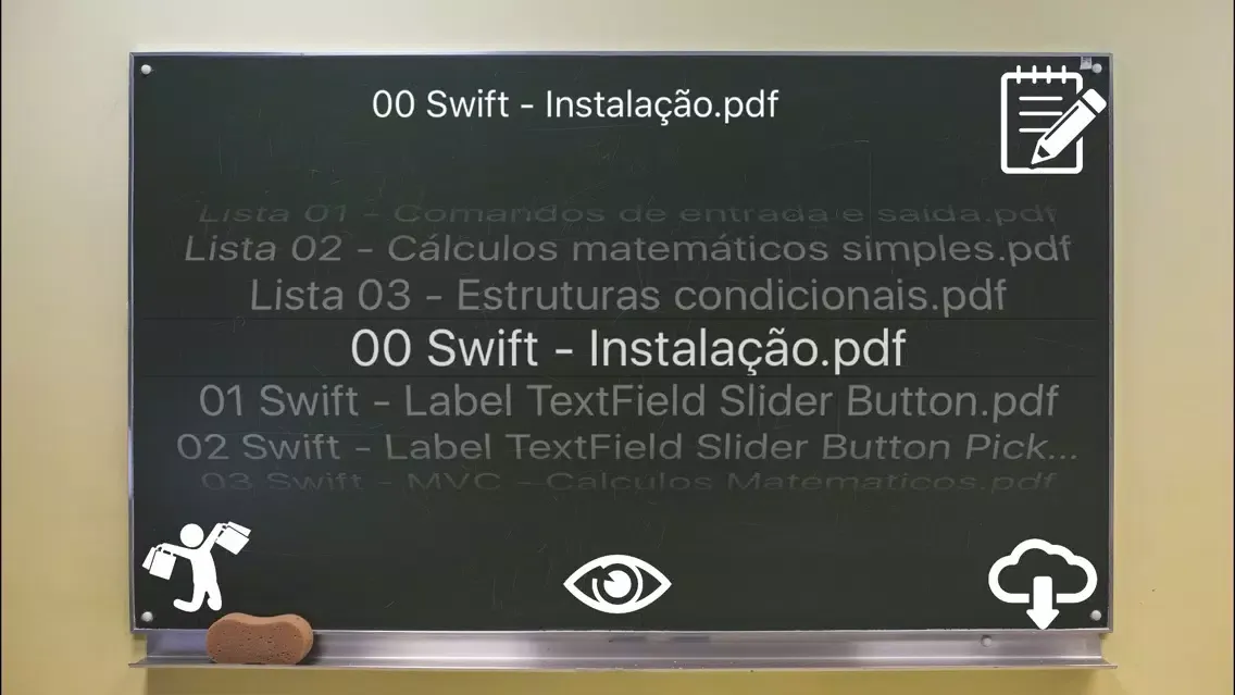 Capturas de tela do Tutor For Swift 2 Edition