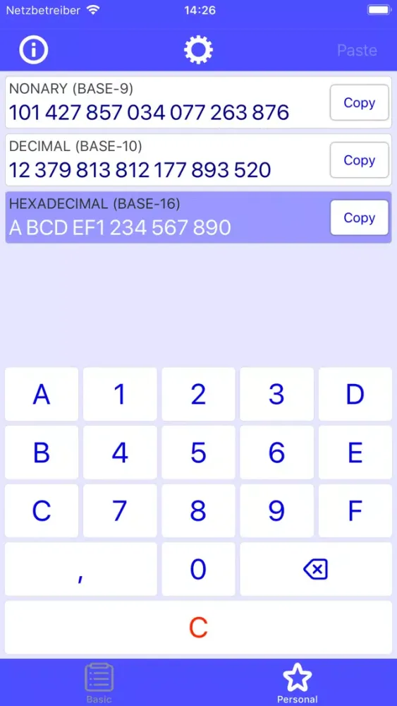 Numeral Systems Converter Screenshots