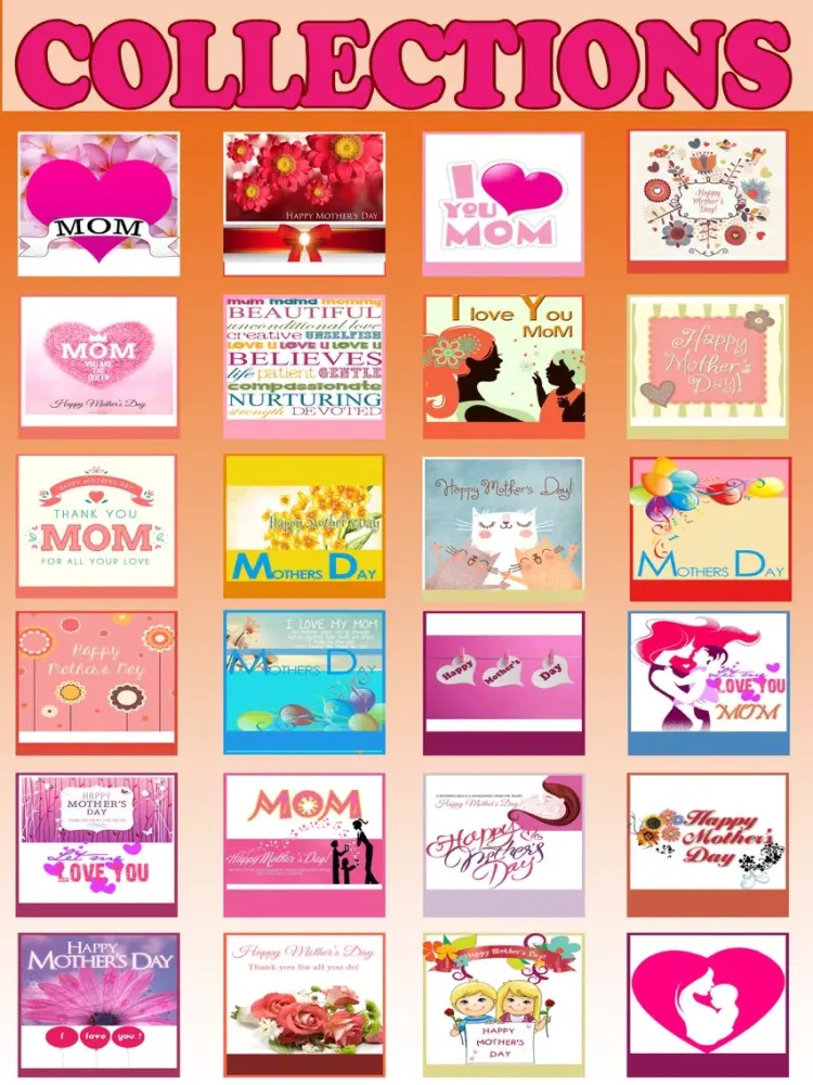 Mothers Day Greeting.s Cards app - Free Posters FX iPad  Screenshots