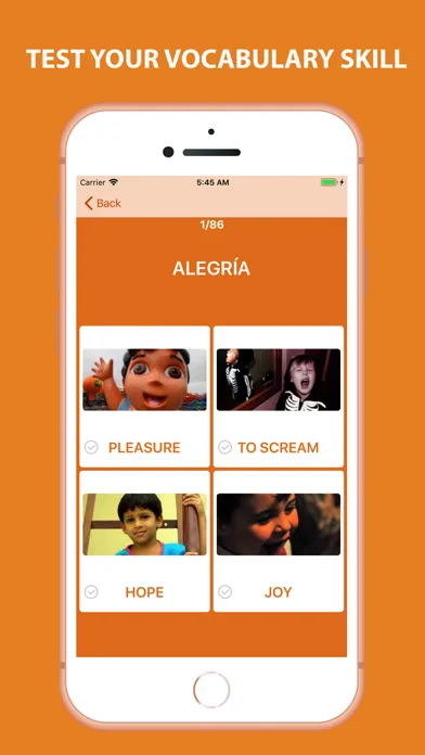 Spanish Vocabulary By Picture स्क्रीनशॉट