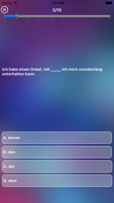 German Practice 스크린샷