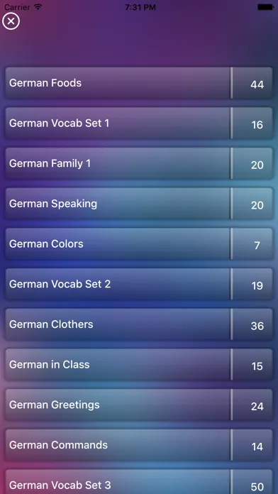 German Practice 스크린샷