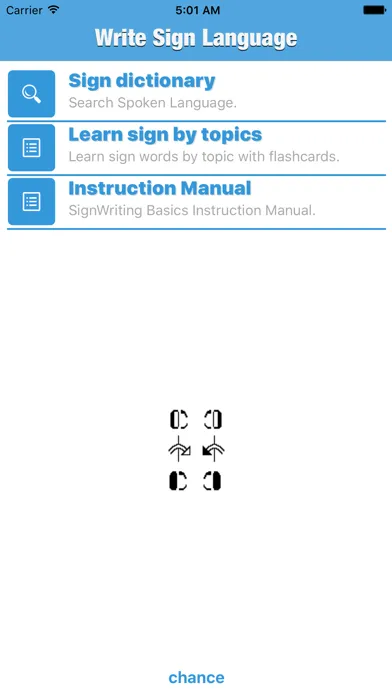 Write Sign Language Dictionary - Offline AmericanSign Language Screenshots
