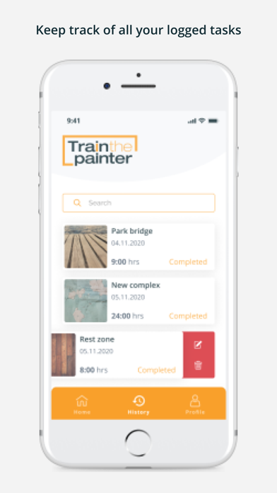 TTP Log Book App Screenshots