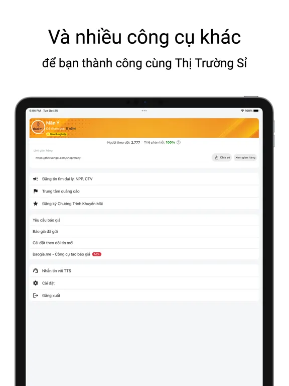 Thị Trường Sỉ - Bán Sỉ iPad  स्क्रीनशॉट