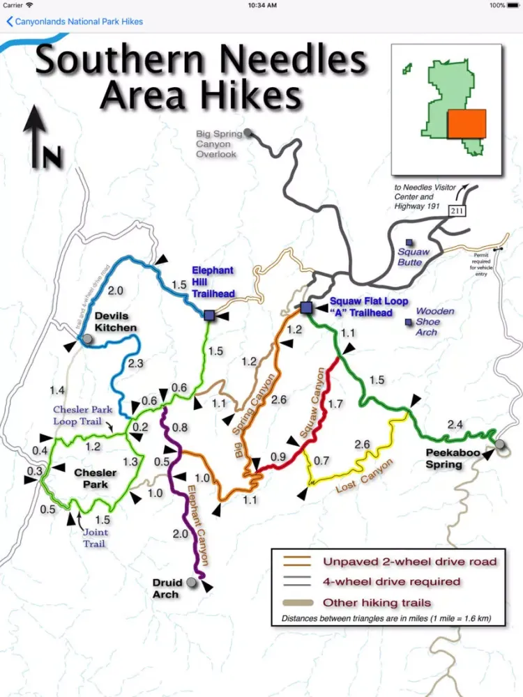 Скриншоты TUA Hikes iPad 