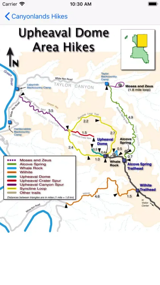 Скриншоты TUA Hikes