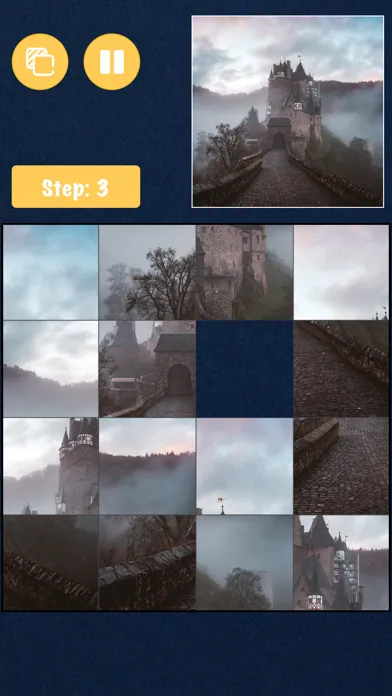 Ảnh chụp màn hình của Rememe Slide puzzle image