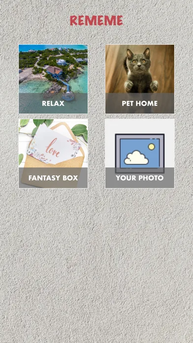 Ảnh chụp màn hình của Rememe Slide puzzle image