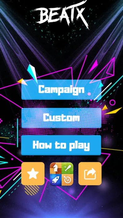 Скриншоты BeatX Rhythm Game