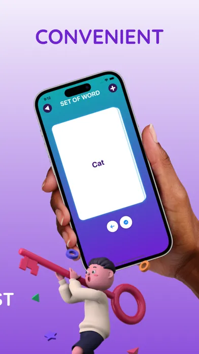 Captures d'écran de WaFlashCard