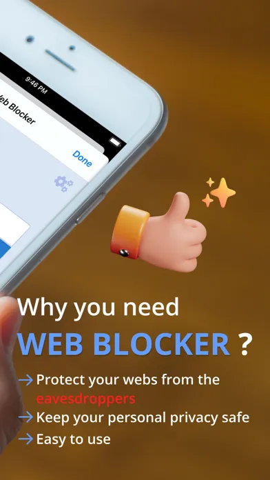 Web Blocker - block web pages سکرین شاٹس