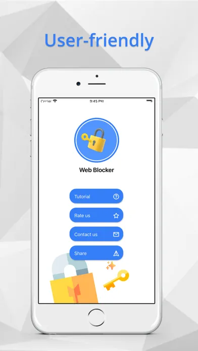 Web Blocker - block web pages سکرین شاٹس