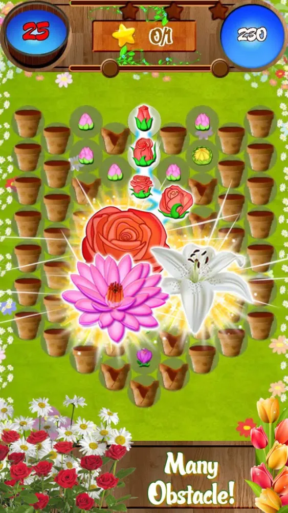 Capturas de tela do Flower Forest Blast