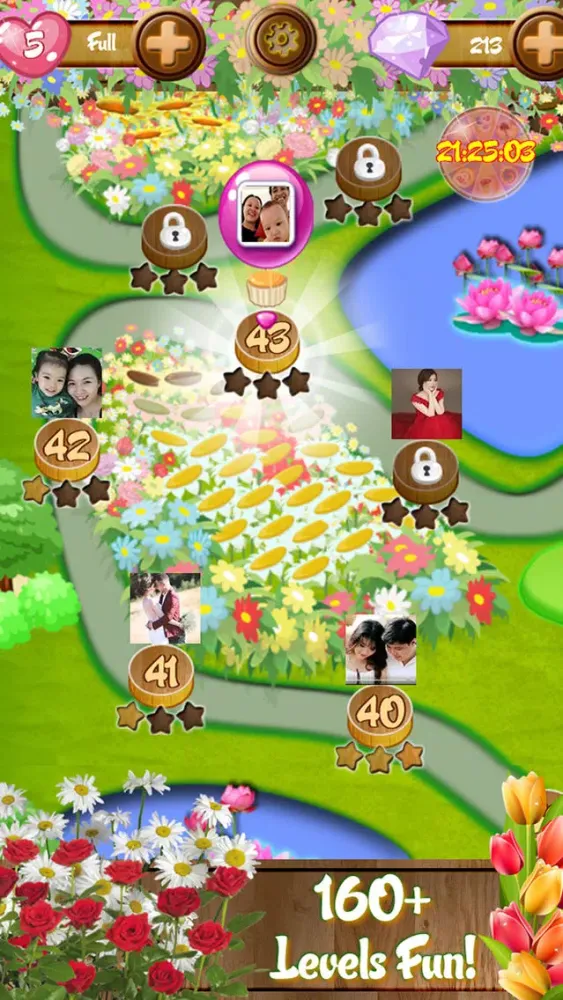 Capturas de tela do Flower Forest Blast