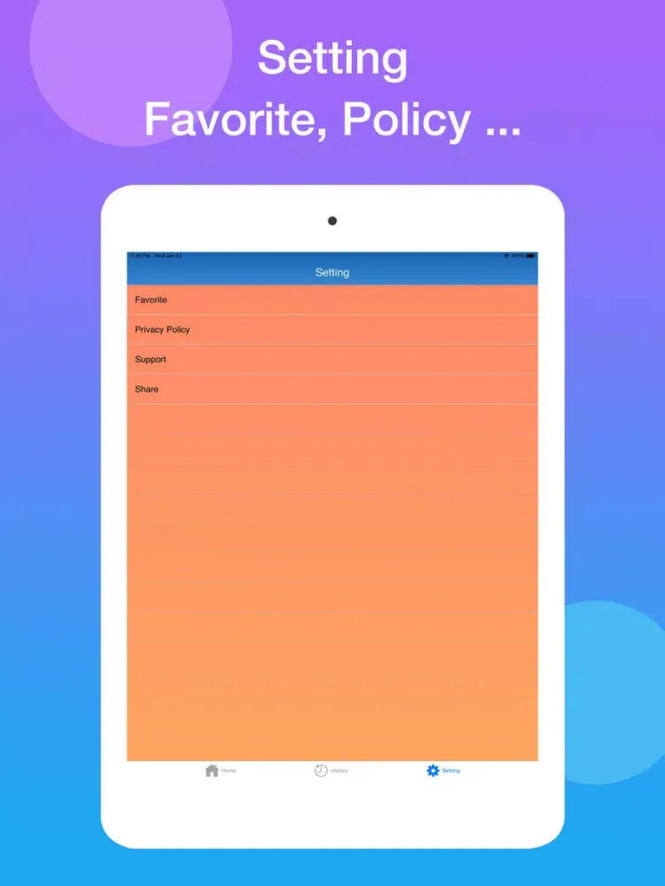 Capturas de pantalla de Create Fake Weather iPad 
