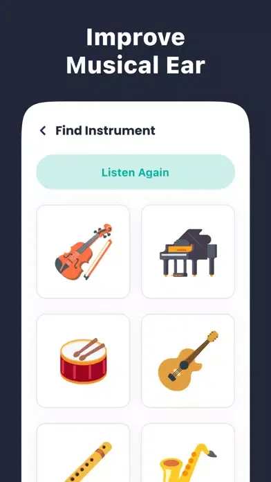 Captures d'écran de MusicalEar: Improve Music Ear