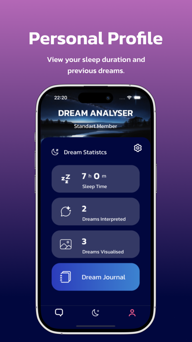 Captures d'écran de Dream Interpretation Journal