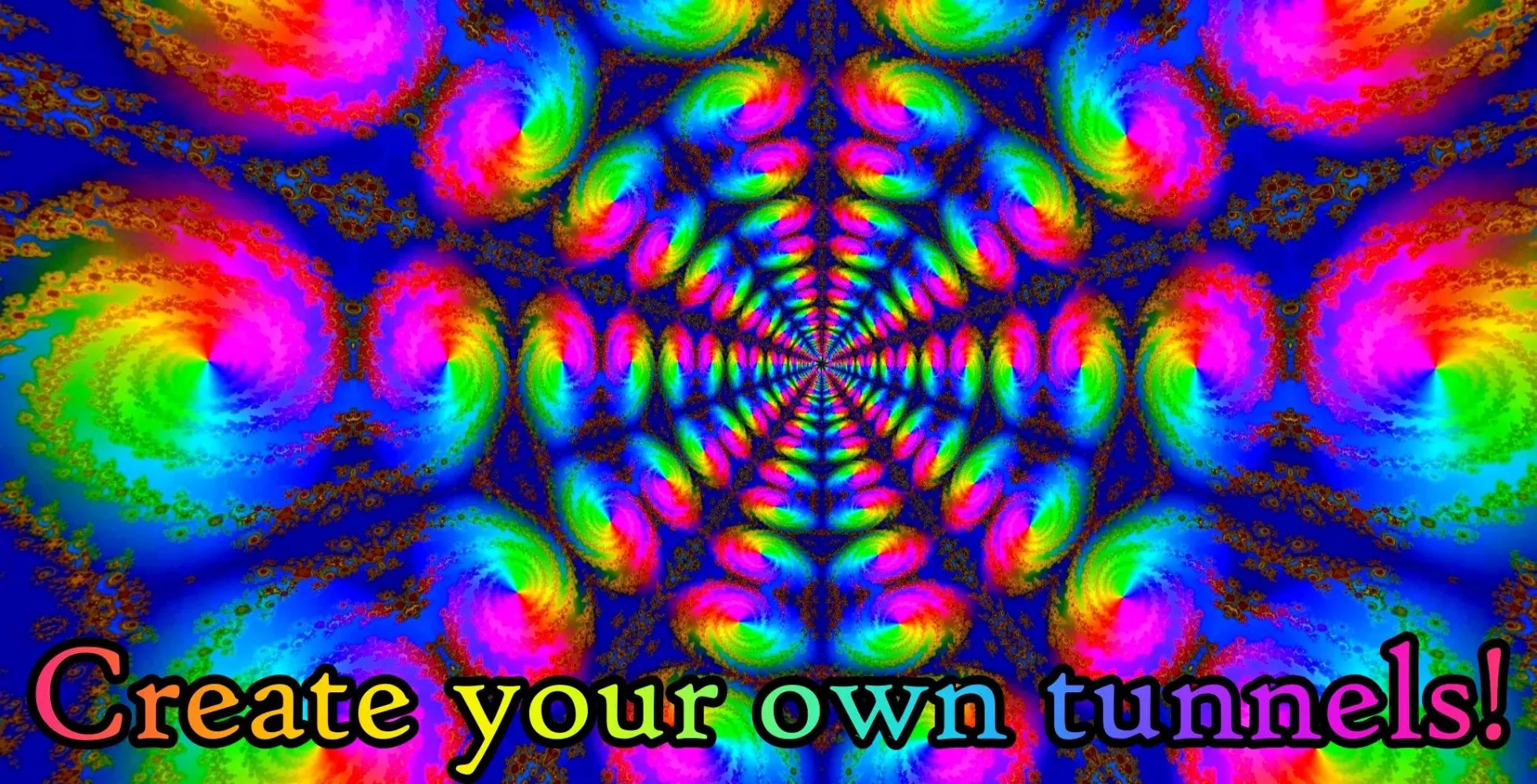 Скриншоты Morphing Tunnels Music Visualizer