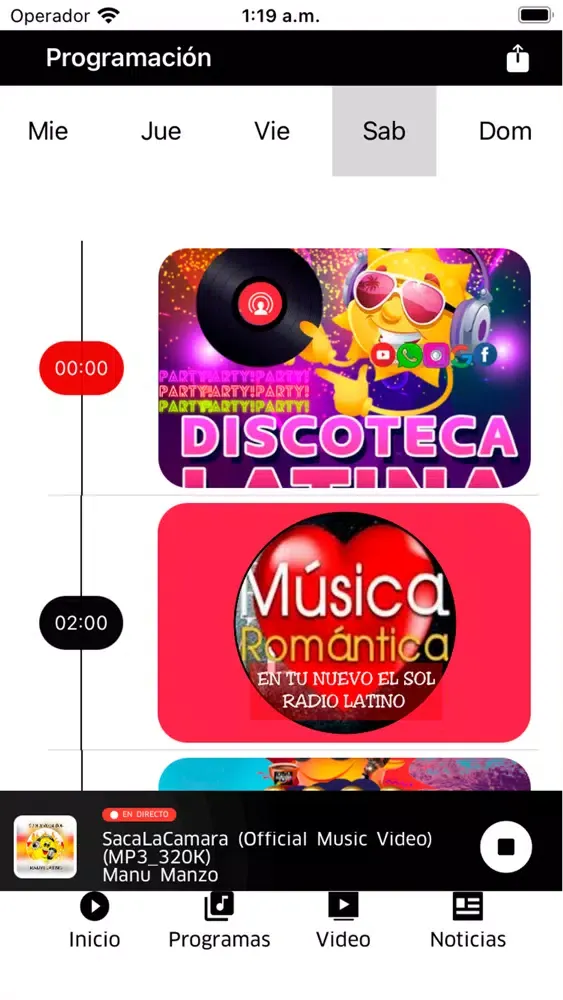 Tu Nuevo El Sol Radio Latino Screenshots