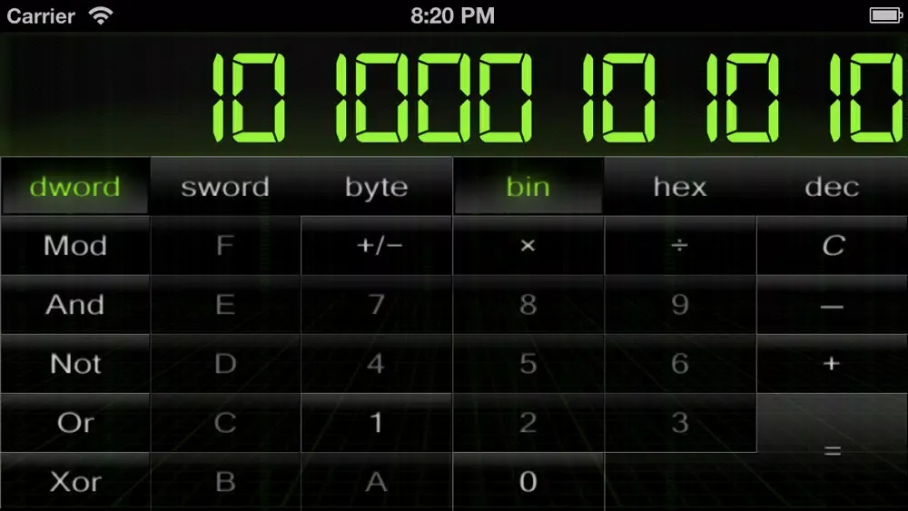 CalcPro - Programmers' Calculator應用截圖