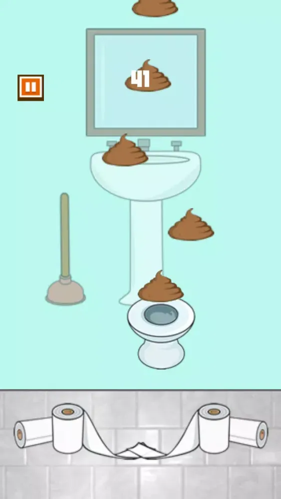 ภาพหน้าจอของ Turd Drop