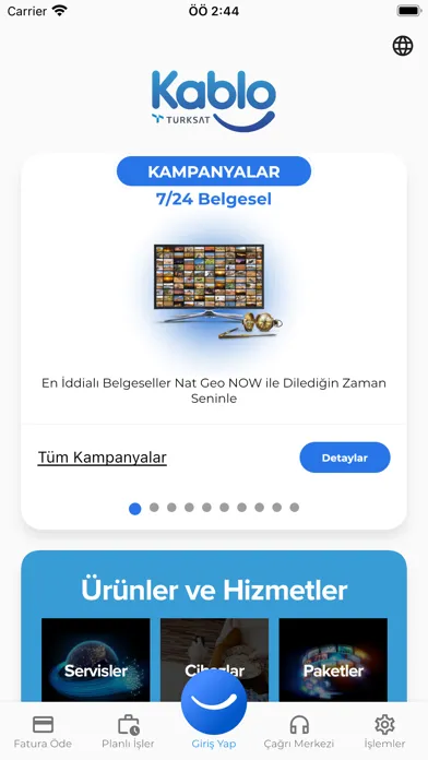 Capturas de pantalla de Kablo Mobil