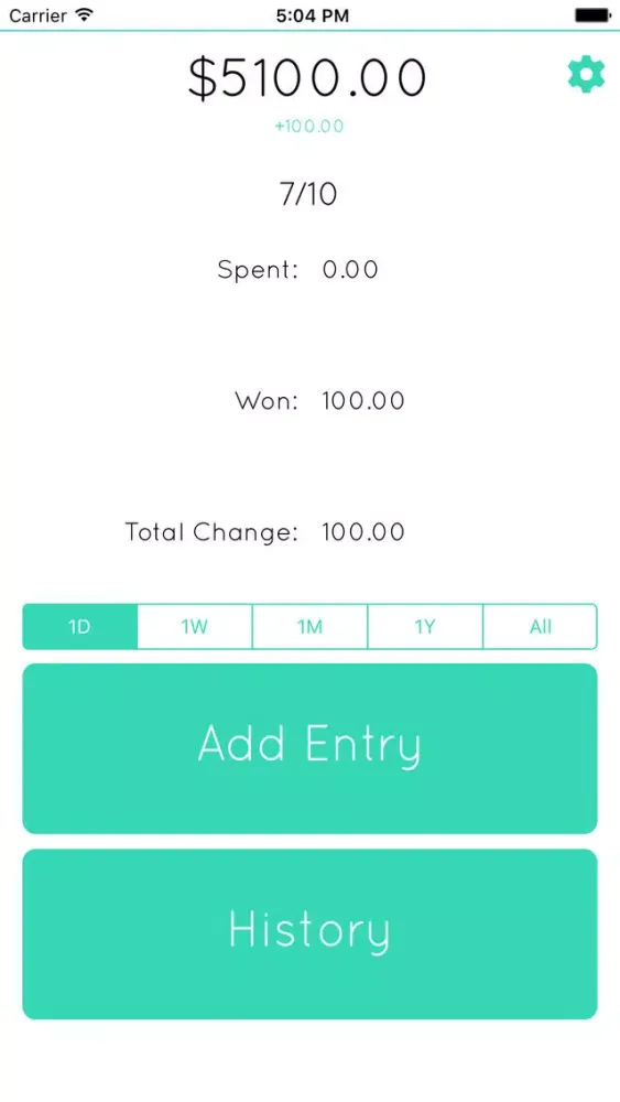 DFS Portfolio: A Money Tracking Tool for Daily Fantasy Sports Screenshots