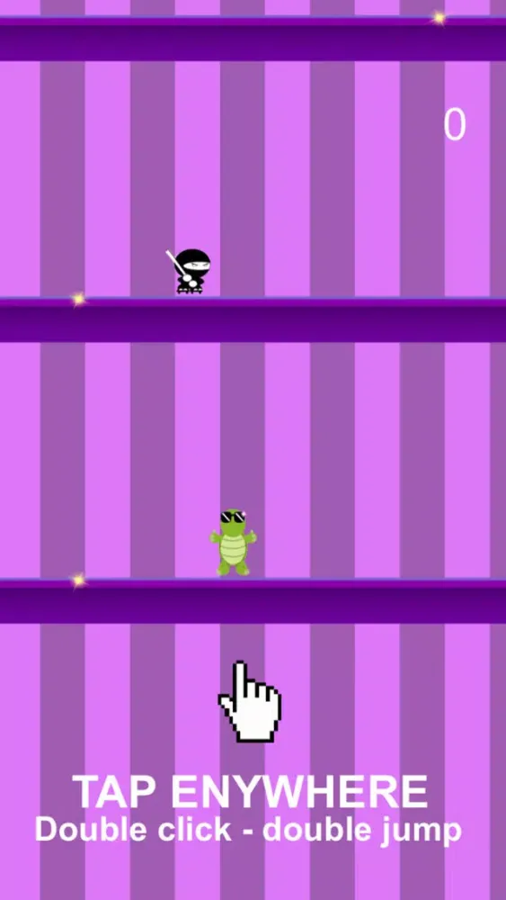 Turtles Jump vs Ninja Mutant 스크린샷