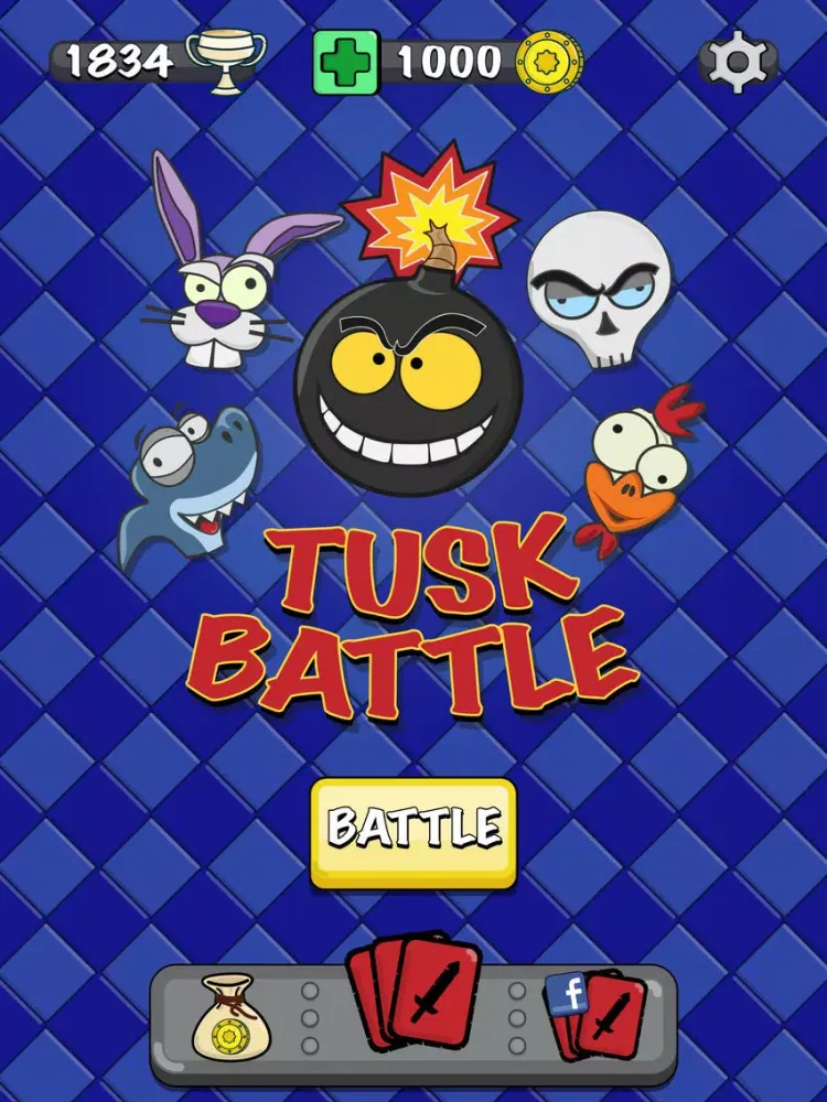 Tusk Battle iPad 應用截圖