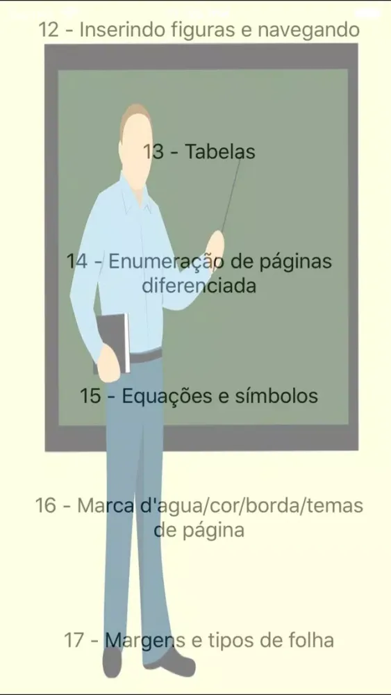 Tutorial Word 2013 for iPhone سکرین شاٹس