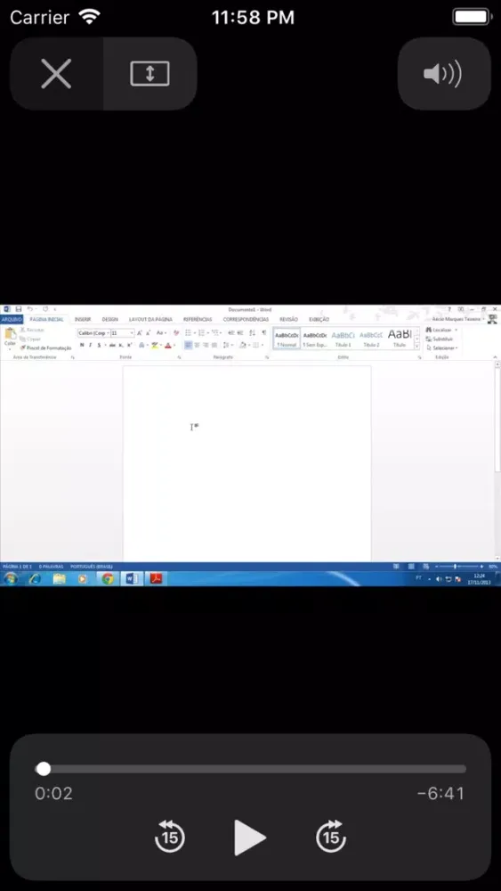 Tutorial Word 2013 for iPhone سکرین شاٹس