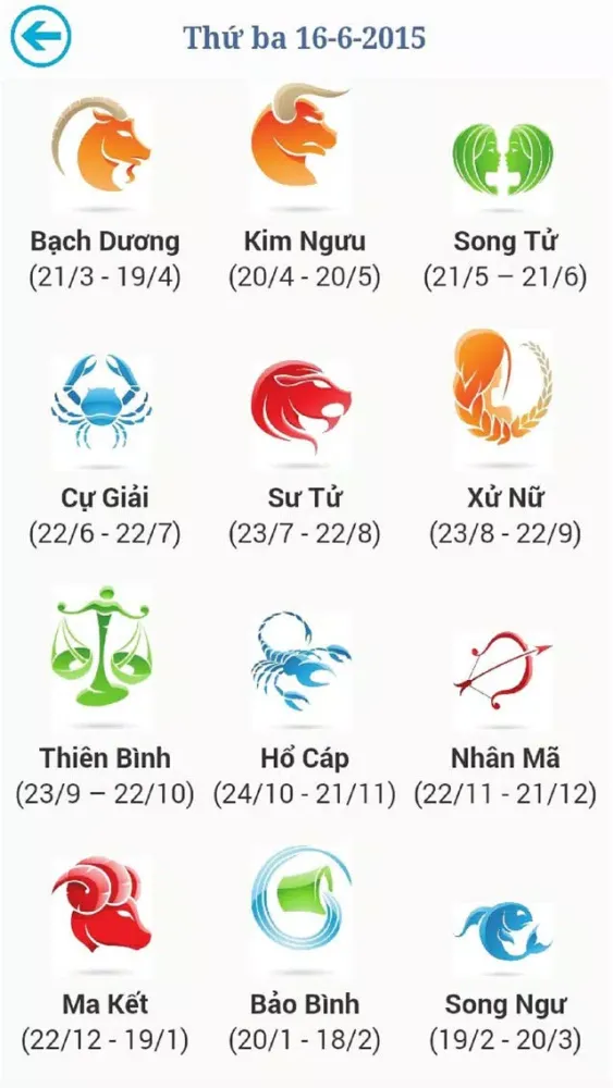 Скриншоты Lịch vạn niên tử vi tướng số