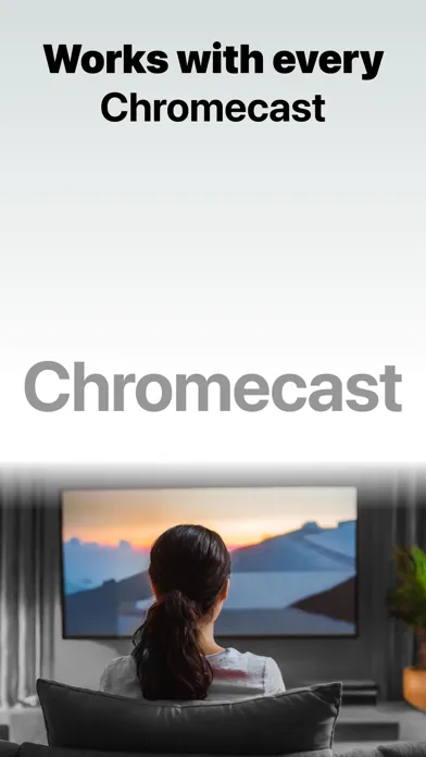 تصاویر Mirror for Chromecast app