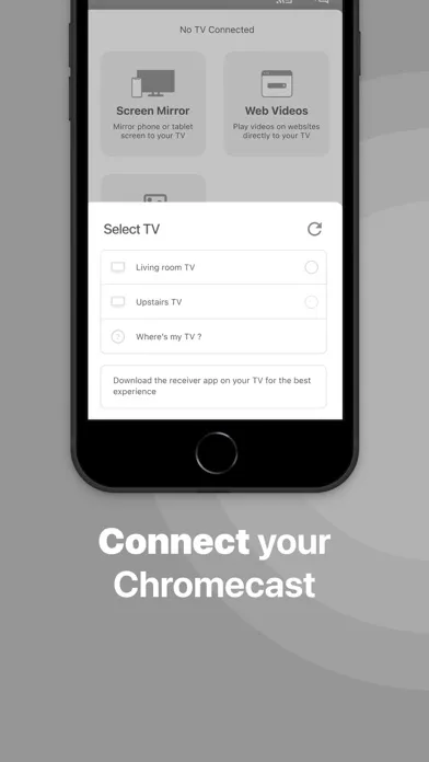 تصاویر Mirror for Chromecast app