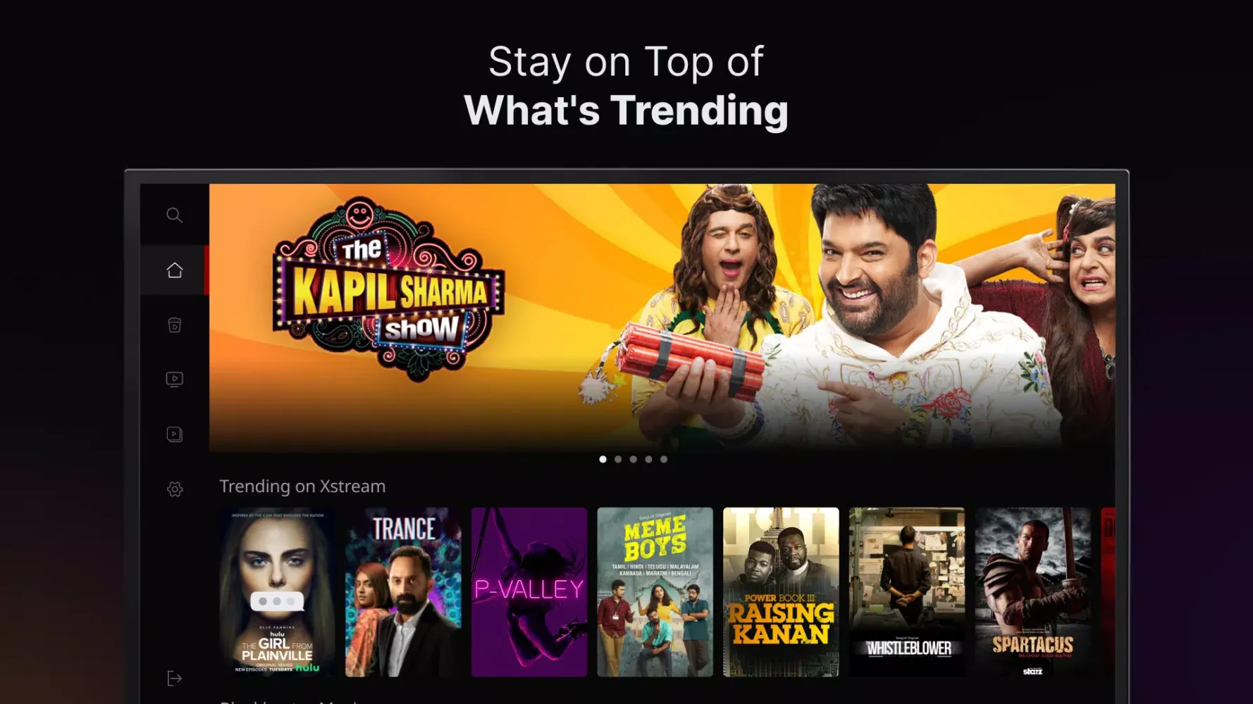 Xstream Play - Android TV Screenshots
