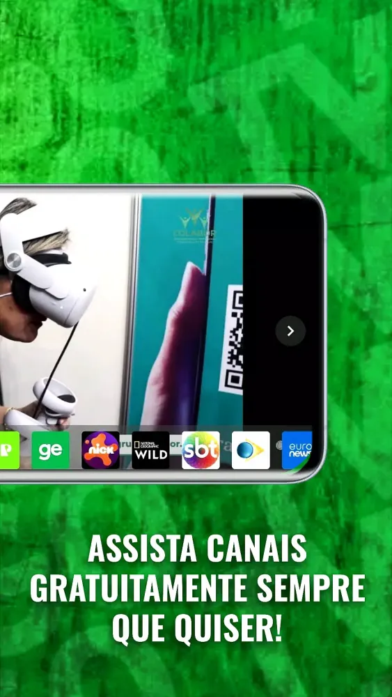 Captures d'écran de TVIGO BRASIL - TV AO VIVO