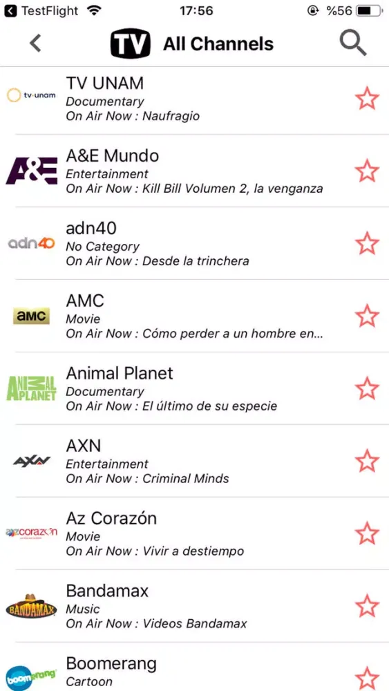 Capturas de pantalla de Mexico TV Schedule & Guide
