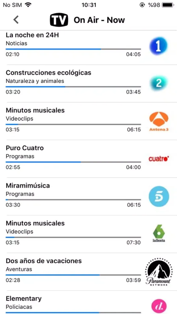 صور Spain TV Schedule & Guide