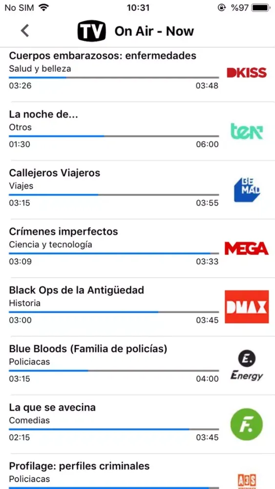 صور Spain TV Schedule & Guide