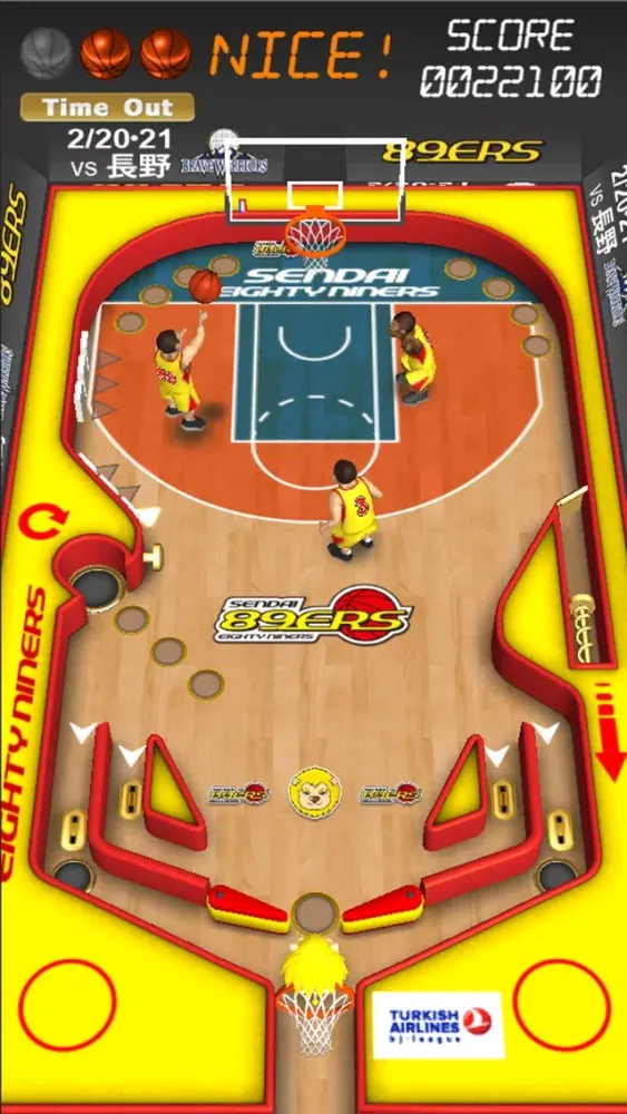 Capturas de pantalla de PIN BASKET BALL 89ers Pinball
