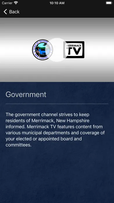 Скриншоты Merrimack TV