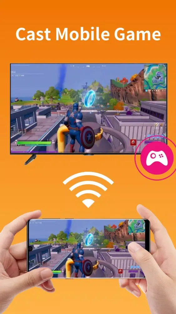 ภาพหน้าจอของ Screen Mirroring: Cast to TV