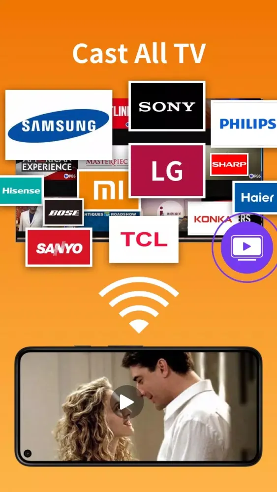 ภาพหน้าจอของ Screen Mirroring: Cast to TV