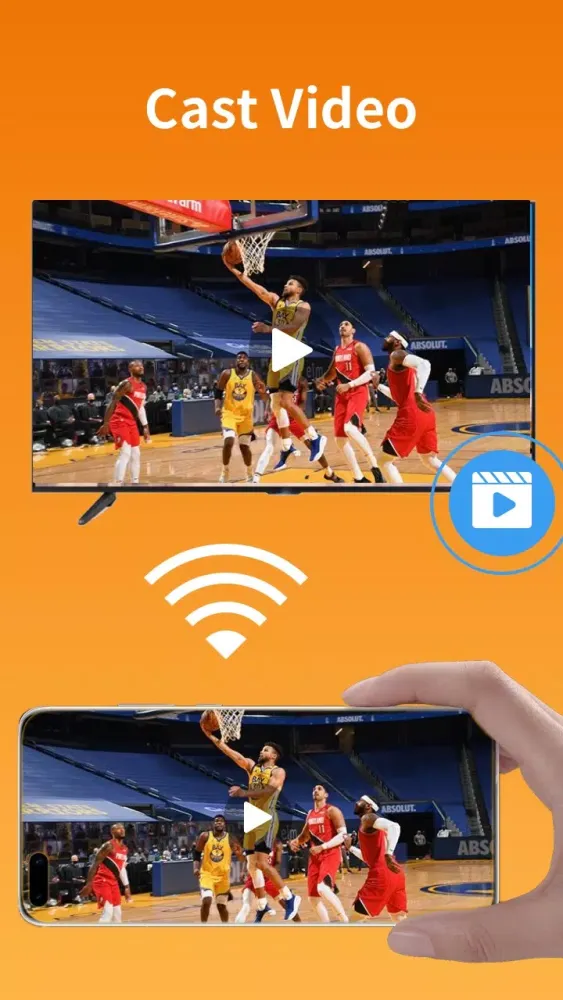 ภาพหน้าจอของ Screen Mirroring: Cast to TV