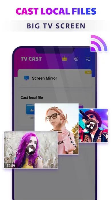 TV Cast - Screen Mirroring App Screenshots